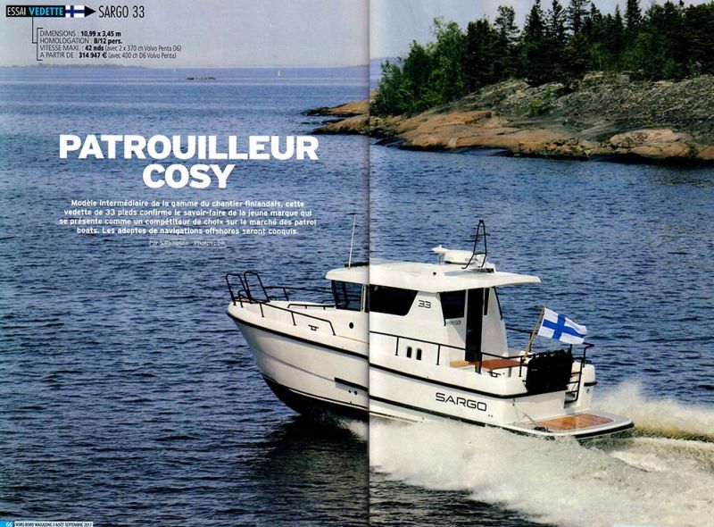 SARGO 33 - HORS & IN BORD MAGAZINE - JUILLET 2017